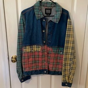 Urban Outfitters Denim Jacket | Size: L | Color: Multi